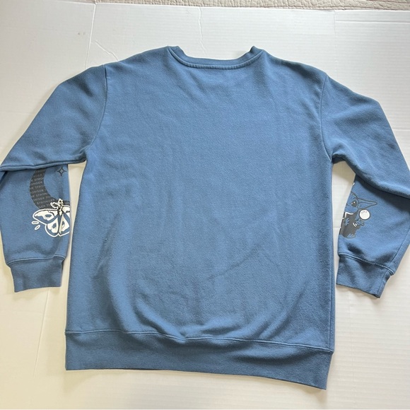 Disney Star Wars Grogu Stronger Than You Think Graphic Sweatshirt Blue Large - Picture 3 of 7